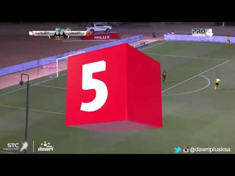 بالفيديو أفضل تصديات الجولة 25 من دوري عبداللطيف جميل