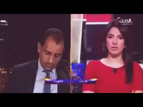 شاهد ضيف قناة تلفزيونية ينام على الهواء مباشرة