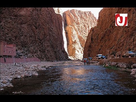 شاهد مَضَايِق تُودغى سِحرُ الطبيعة الذي يستهوي السياح