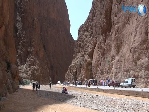 شاهد طبيعة السياحة في مضيق تودغي