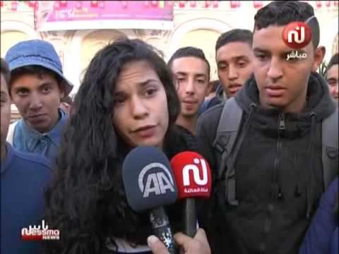 شاهد  غضب عارم في صفوف التلاميذ