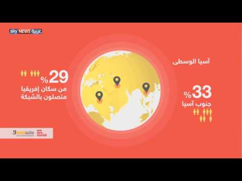 بالفيديو  37 مليار متصل بالانترنت في العالم