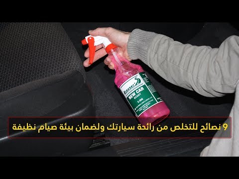 9 نصائح للتخلص من رائحة سيارتك