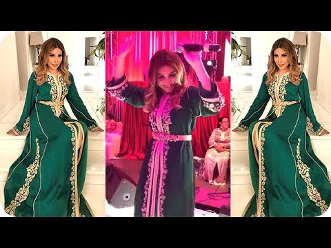 شاهد الفنانة يارا ترقص مغربي بالقفطان