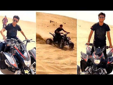 الفنان محمد عساف يفحّط في الصحراء