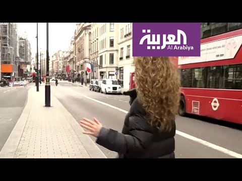 شاهد هلع وتهافت على المواد الغذائية في لندن بسبب كورونا