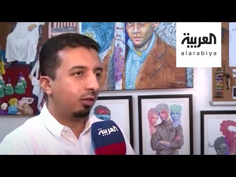 فنان سعودي يبتكر أسلوبًا جديدًا بالرسم بالدوائر