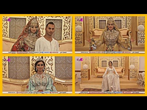 بالفيديوأحدث قفاطين ومجوهرات عروس الشمال لصيف 2015