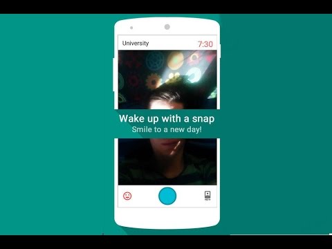 شاهد تطبيق المنبه سناب مي أب لن يتوقف حتى تلتقط سيلفي