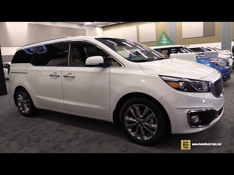 بالفيديو تعرف على السيارة العائلية 2015 kia sedona sxl