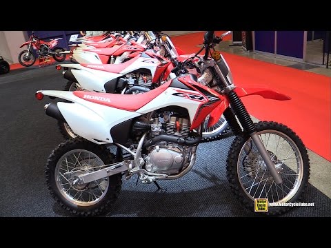 بالفيديو تعرف على الدراجة النارية 2015 honda crf 150f