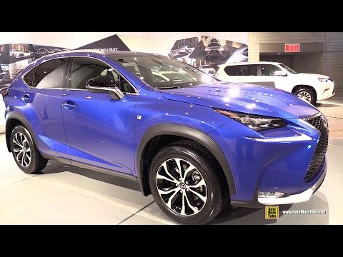 شاهد السيارة القوية lexus nx200t fsport