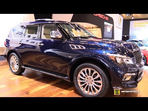 شاهد السيارة القوية والمريحة 2015 infiniti qx 80