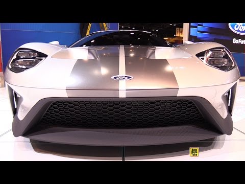 تصميم السيارة الجديدة 2016 ford gt