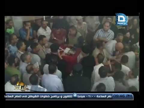 شاهد لحظة تشييع جنازة الشهيد المجند محمد مراد