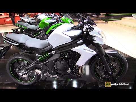 شاهد تعرف على الدراجة kawasaki er6n