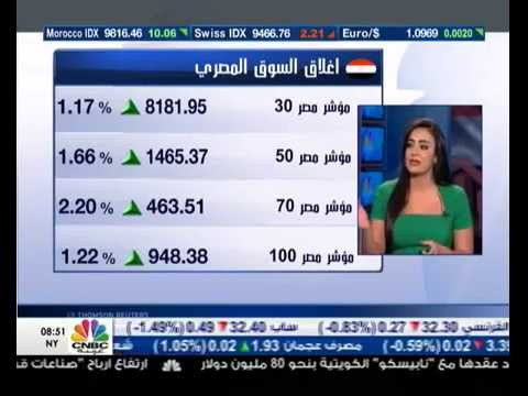 شاهد البورصة المصرية ترتفع وسط تفاؤل بافتتاح القناة