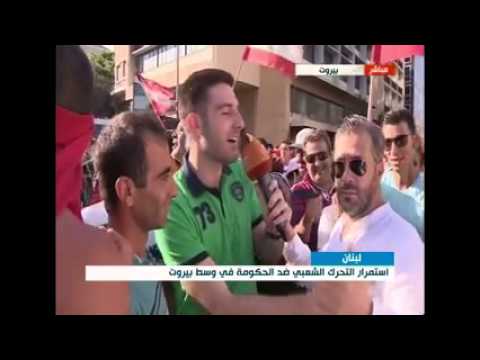 شاهد موقف محرج على الهواء للفنان اللبناني زين العمر