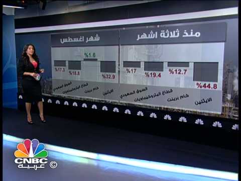 شاهد مؤشر قطاع البتركيماويات السعودية يهبط 19 خلال آب