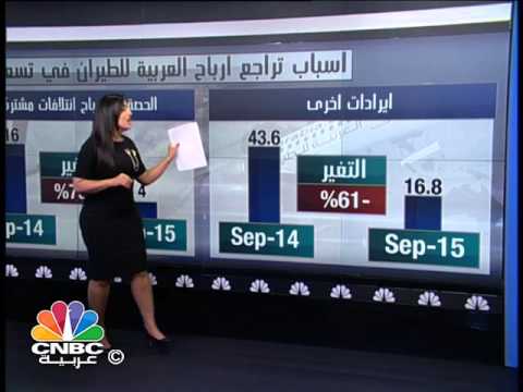 شاهد تراجع الأرباح الفصلية لـالعربية للطيران بنسبة 6