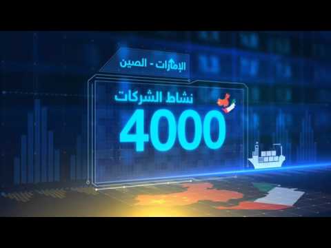 شاهد 60 مليار دولار التبادل التجاري بين الإمارات والصين