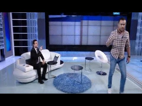 شاهد مذيع ينسحب من على الهواء